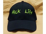 Blk Bright Green Fitted