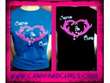 Camo N Curls Youth Tee